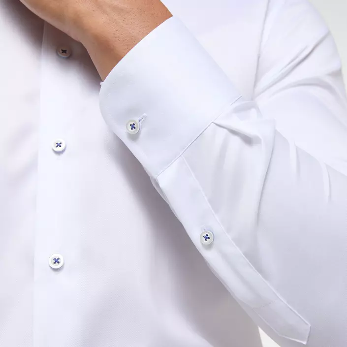 Eterna Gentle Slim fit skjorta, White, large image number 3