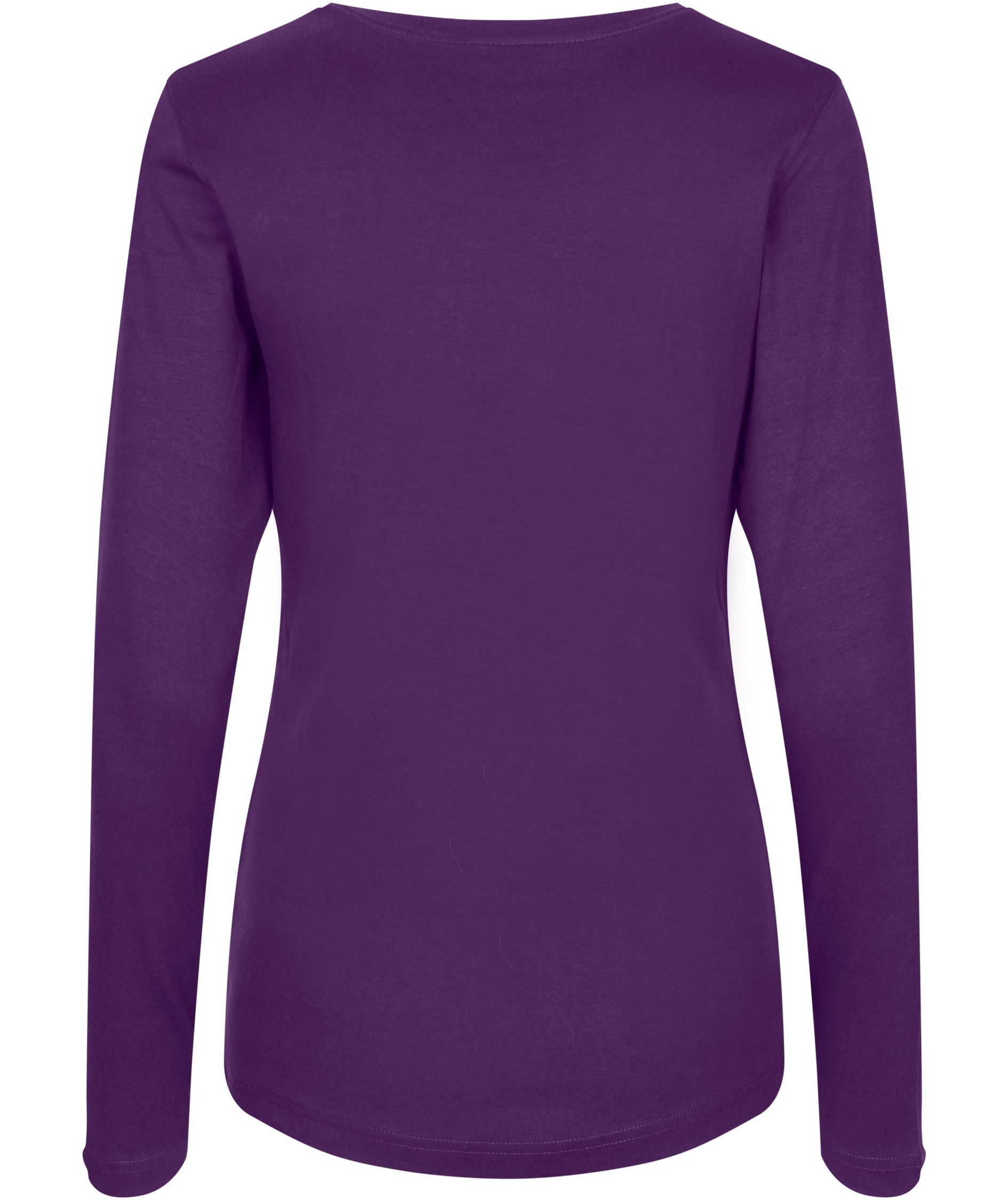 ID Identity Interlock l&aring;ng&auml;rmad T-shirt dam, Lila