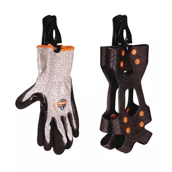Ergodyne Squids 3405 Handschuh-Clip-Halter mit Gürtelclip, Schwarz