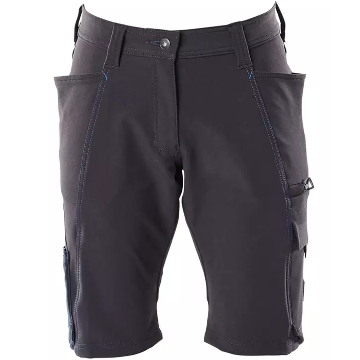 Mascot Accelerate pearl fit dame serviceshorts full stretch, Mørk Marine, large image number 0