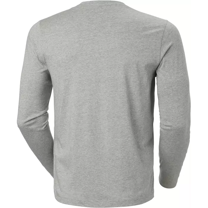 Helly Hansen Classic långärmad T-shirt, Grey melange, large image number 2