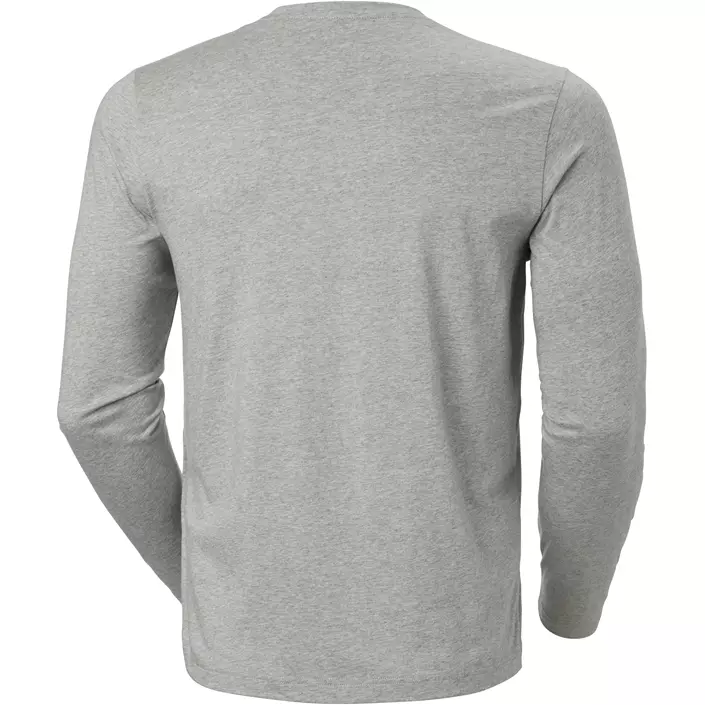 Helly Hansen Classic langærmet T-shirt, Grey melange , large image number 2