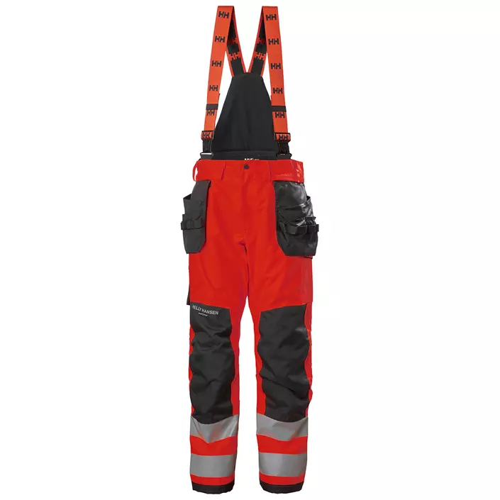 Helly Hansen Alna 2.0 winter trousers, Hi-vis red/charcoal, large image number 0