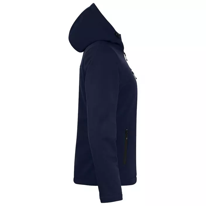 Clique lined women's softshell jacket, Dark navy, large image number 3