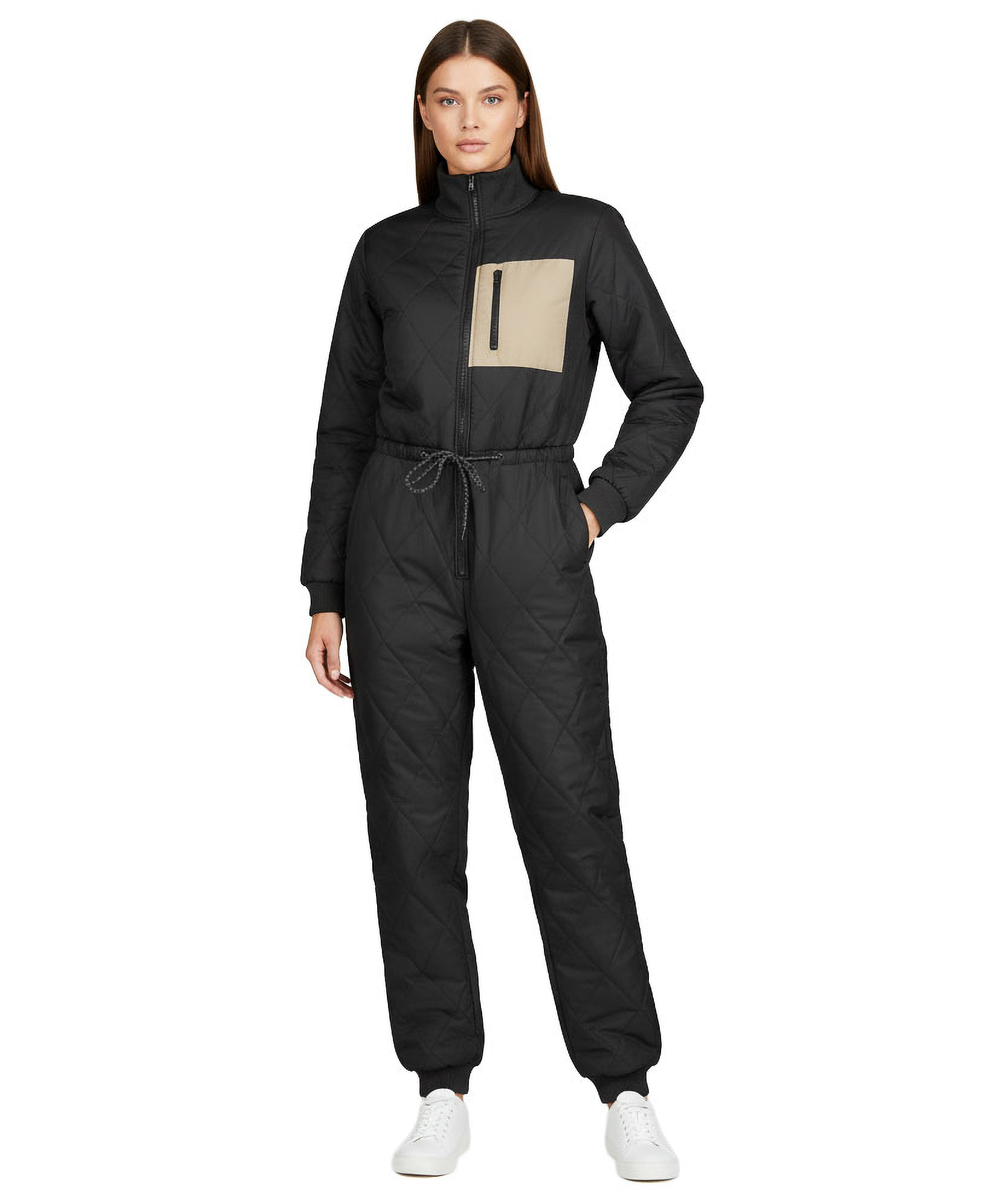 Westborn women's coveralls, Black, large image number 2