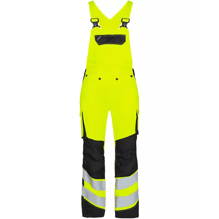 Engel Safety Light dame overalls, Hi-vis Gul/Sort, large image number 0
