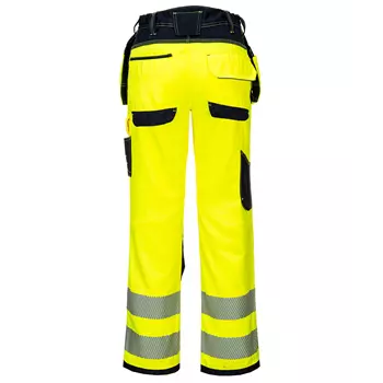 Portwest PW3 craftsmens trousers, Hi-vis Yellow/Black