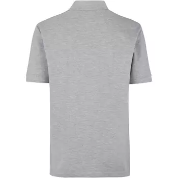 ID PRO Wear Polo T-shirt med brystlomme, Grå Melange