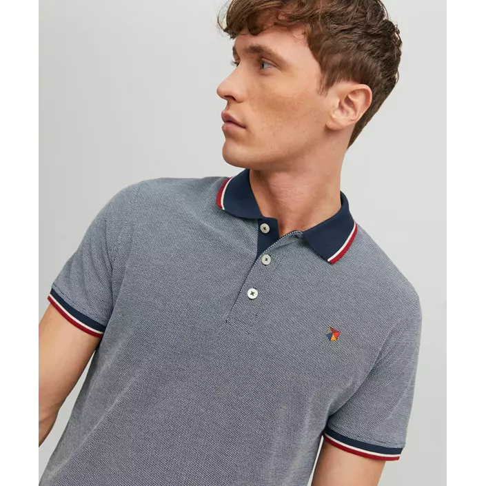 Jack & Jones Premium JPRBLUWIN polo T-skjorte, Mood Indigo, large image number 4