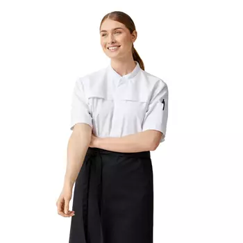 Kentaur Tencel Gourmet short-sleeved  chefs-/server jacket, White