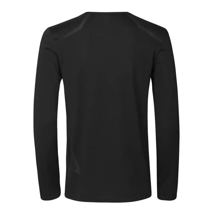 GEYSER seamless langærmet T-shirt, Sort, large image number 2