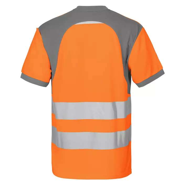 ProJob T-shirt 6009, Hi-vis orange/Grey, large image number 2