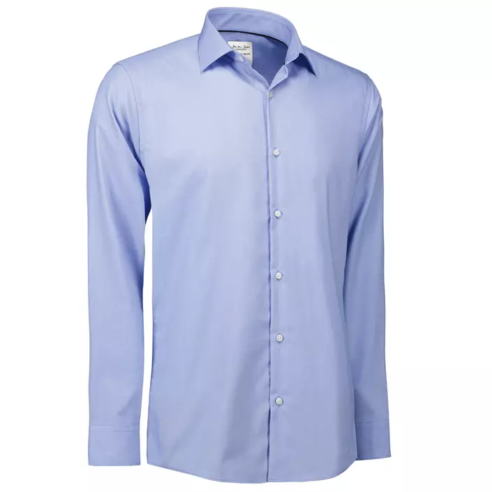 Seven Seas Dobby Royal Oxford Slim fit skjorta, Ljusblå, large image number 2