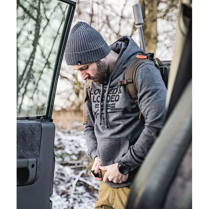 Seeland Loaded hoodie, Grey melange, large image number 3