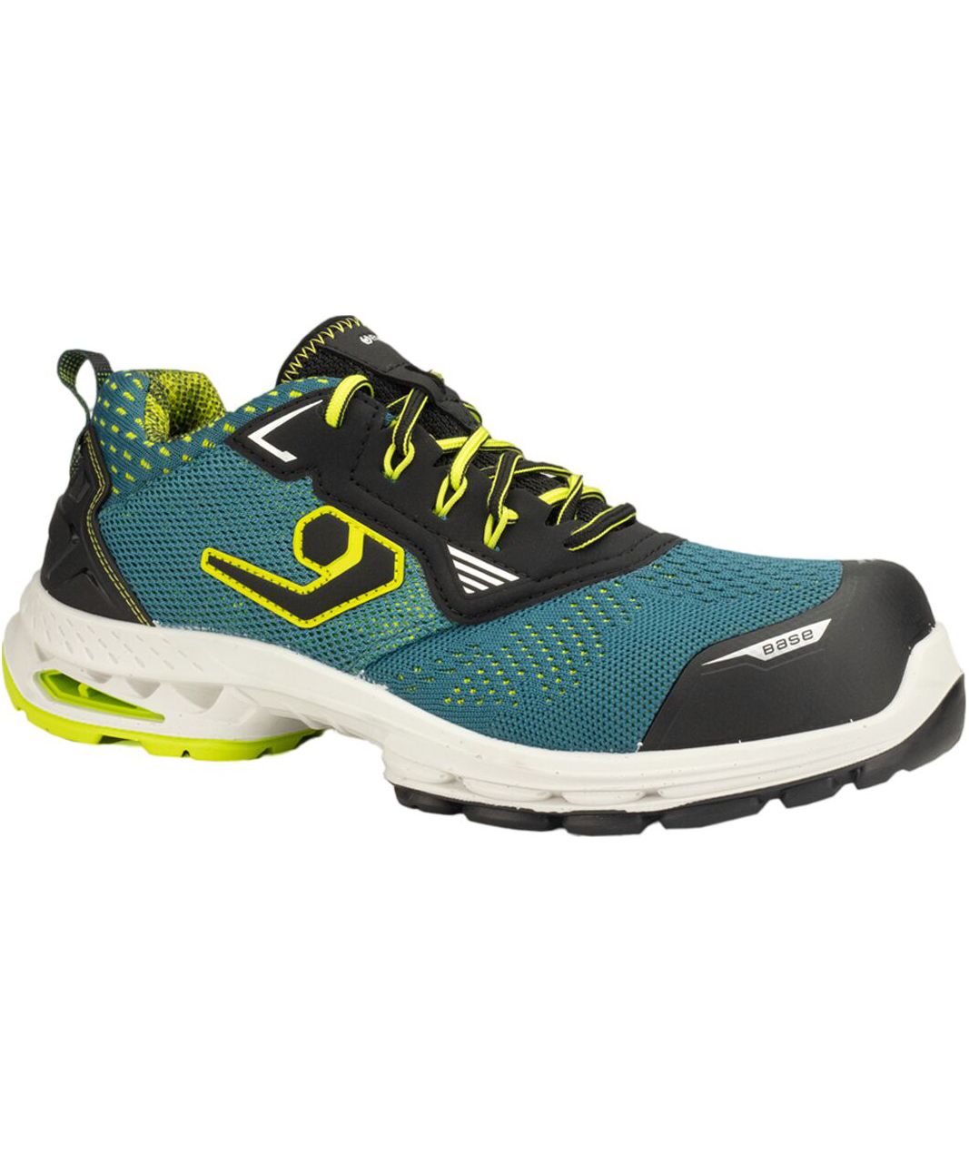 Base Sidney skyddsskor S1PS, Gr&ouml;n/Svart, Gr&ouml;n/Svart, swatch