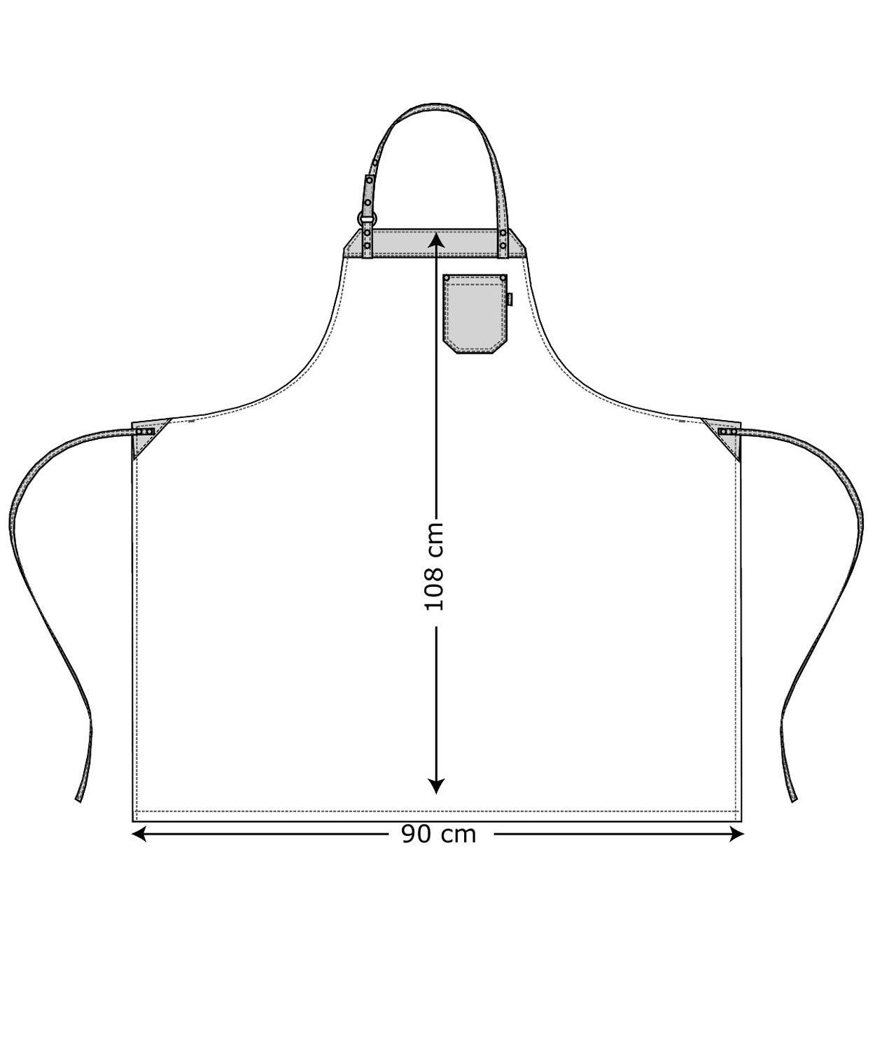Kentaur sm&aelig;kforkl&aelig;de med lomme, Rock Cross, Rock Cross, large image number 2