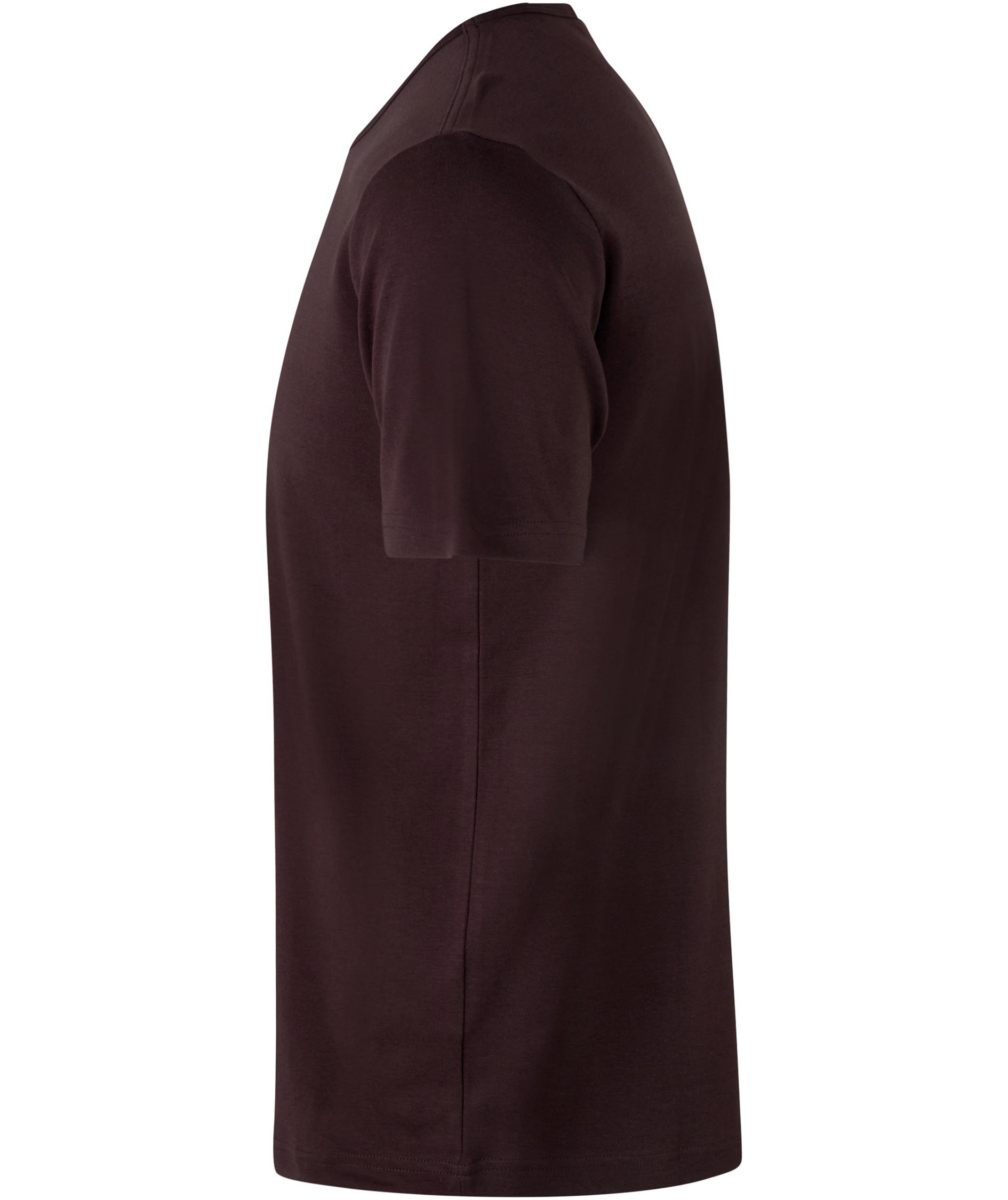 ID Identity Interlock T-shirt, Dark bourdeaux, large image number 2