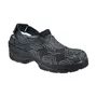 Jalas 2942 Sarita women's clogs with heel strap, Black/Grey