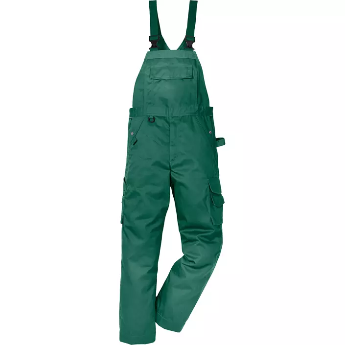Kansas Icon One bib and brace trousers, Green, large image number 0