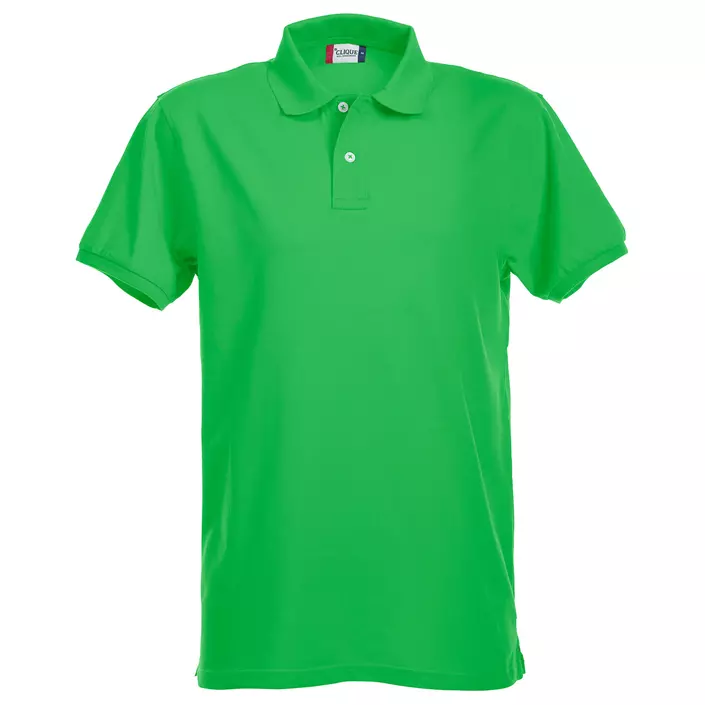 Clique Premium polo t-shirt, Æblegrøn, large image number 0