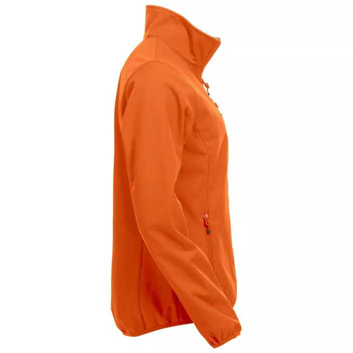 Clique Basic women's softshell jacket, Orange, large image number 3
