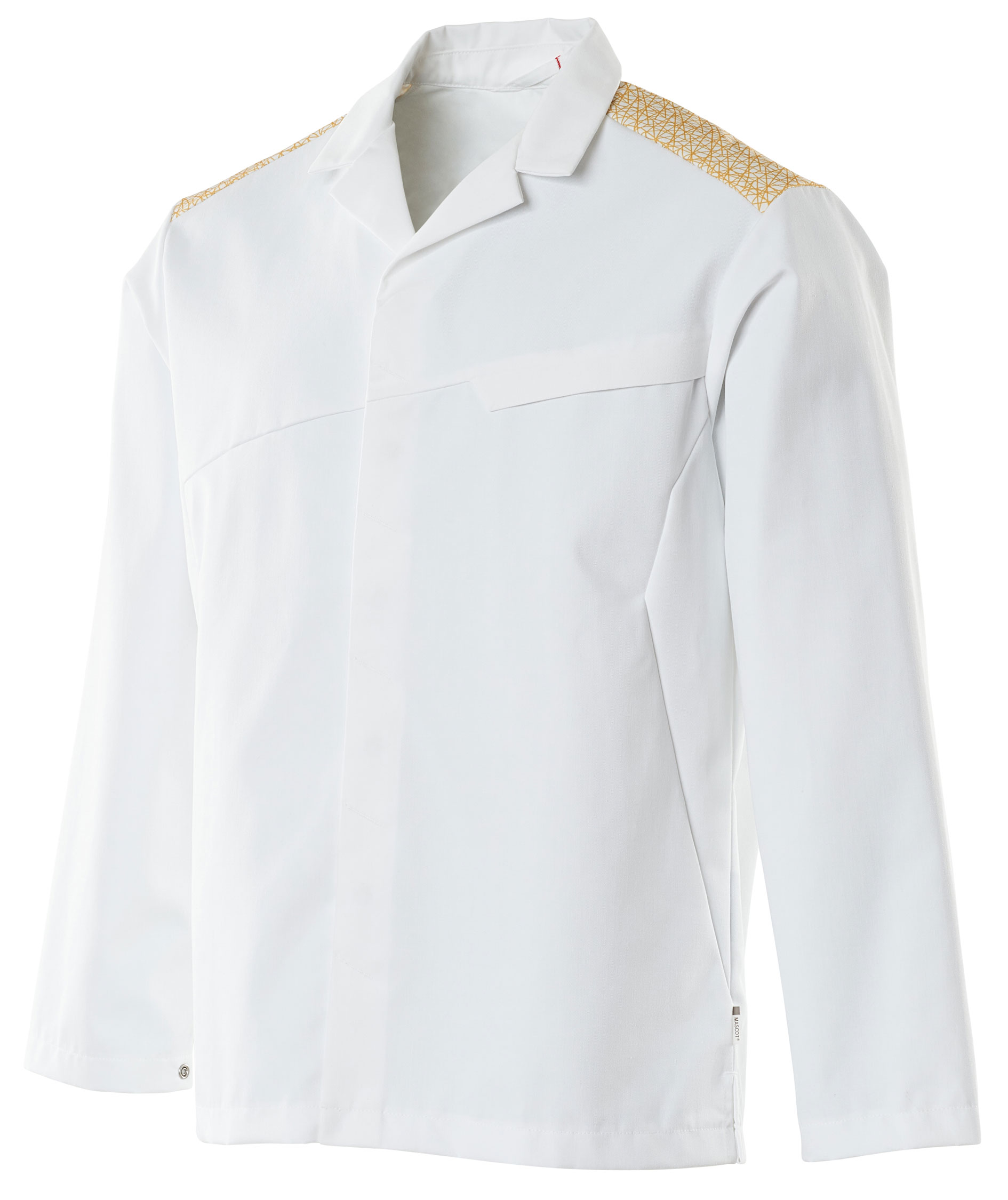 Mascot Food & Care HACCP-approved jacket, White/Curryyellow, large image number 2