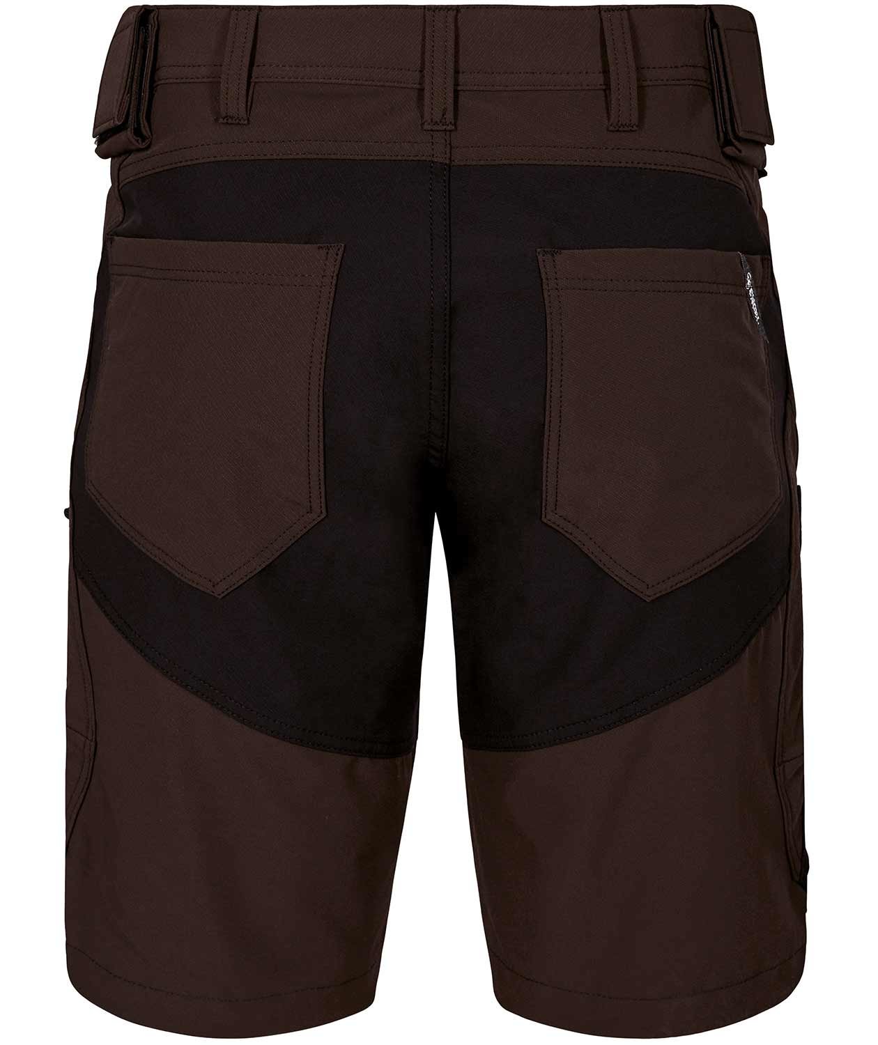 Engel X-treme work shorts full stretch, Mocca Brown, large image number 1