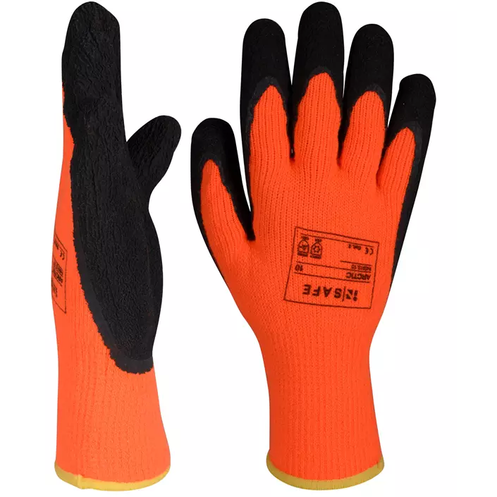 OX-ON InSafe Arctic work gloves, Black/Orange, large image number 2