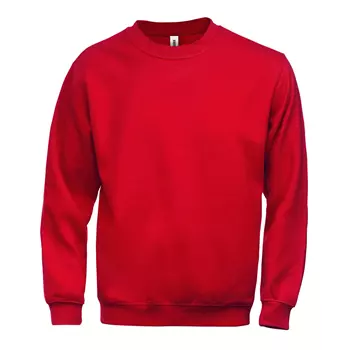 Fristads Acode klassisk sweatshirt, Röd