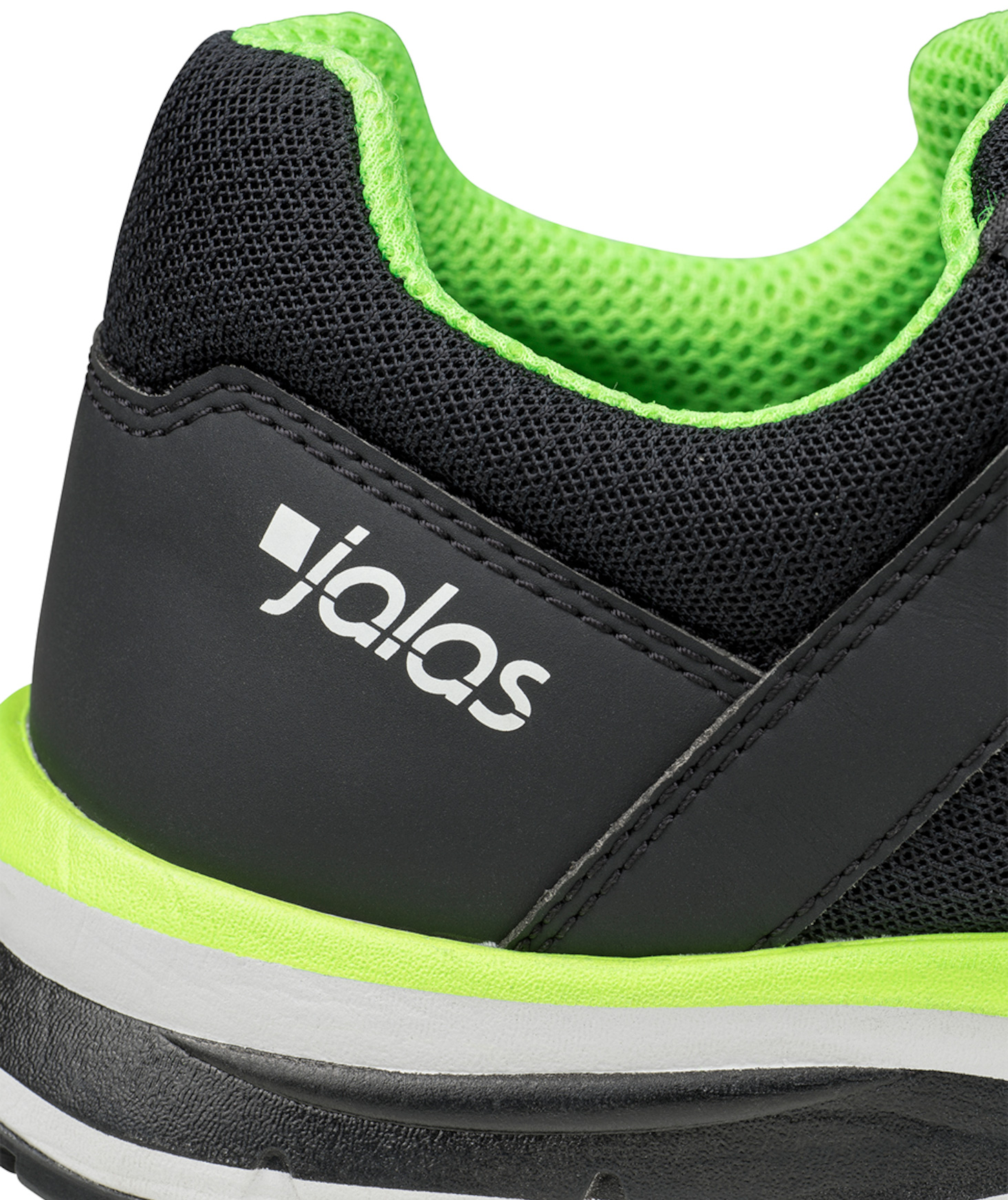 Jalas Tempus 5668 safety shoes S1P, Black/Green, large image number 3