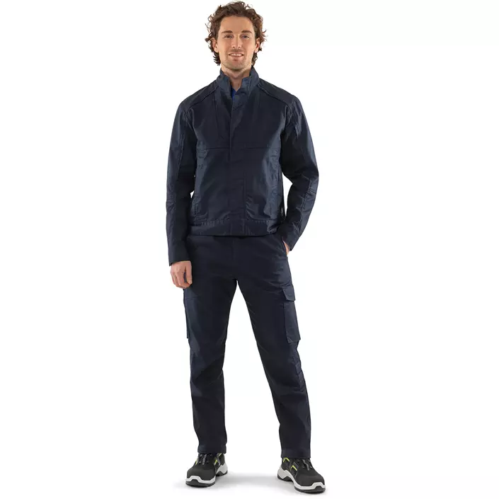 Fristads Green arbejdsjakke 4930 GWM, Mørk Marine, large image number 1