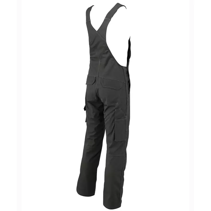 Mascot Industry Newark work bib and brace trousers, Dark Anthracite, large image number 2