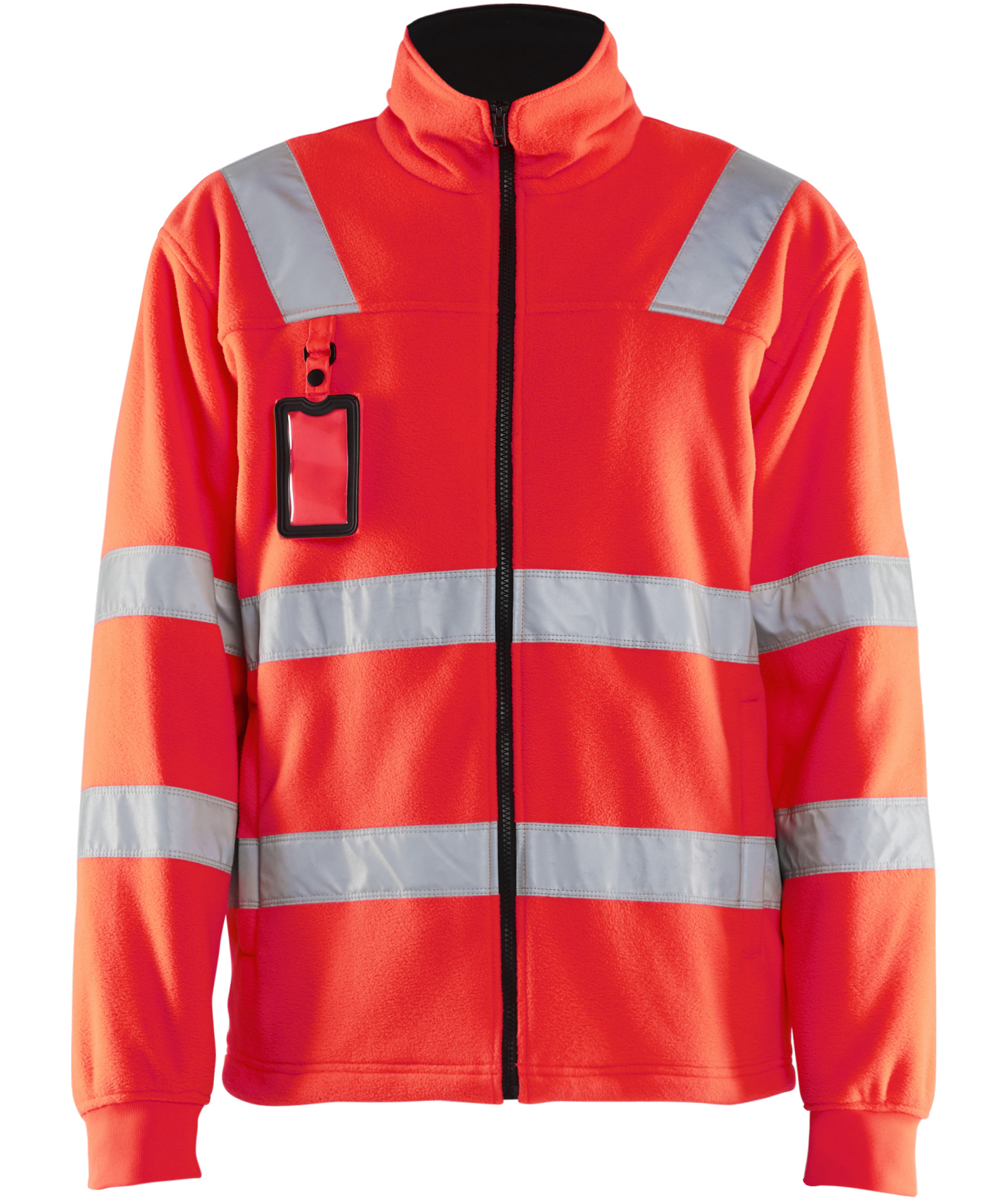 Bl&aring;kl&auml;der fleecejakke, Hi-Vis R&oslash;d, Hi-Vis R&oslash;d, swatch