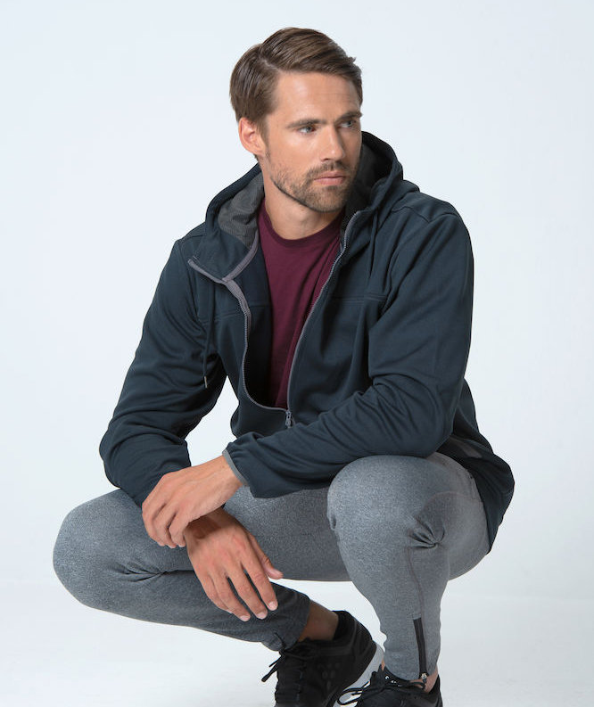 Clique Ottawa hoodie med blixtl&aring;s, M&ouml;rk Marinbl&aring;, large image number 3