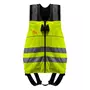OS FallSafeFS322 X-treme fall protection vest, Hi-viz yellow