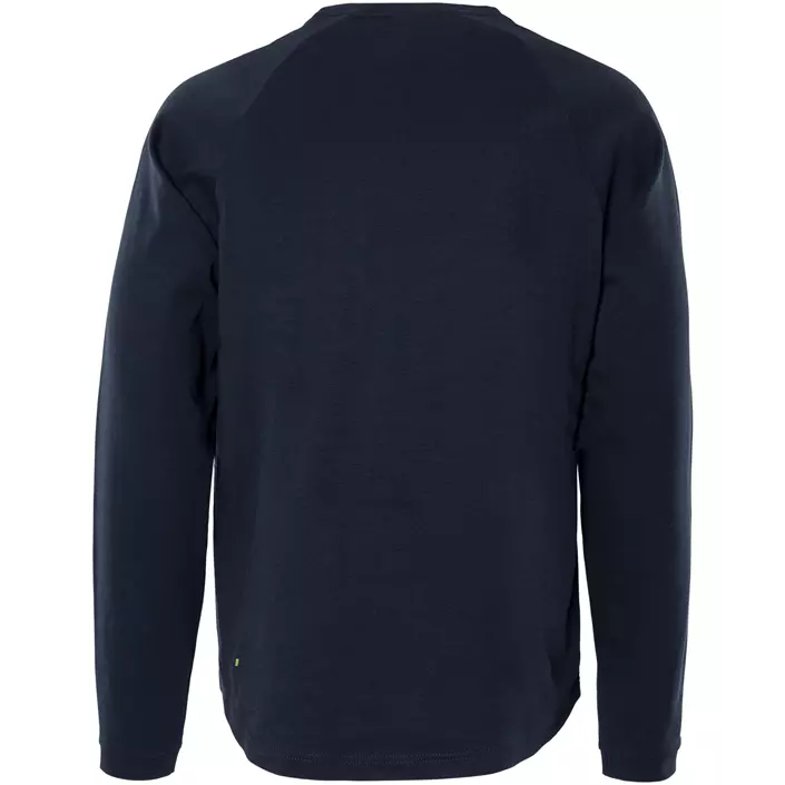 Fristads long-sleeved T-shirt 7821 GHT, Dark Marine Blue, large image number 2