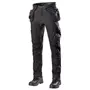 L.Brador 1090PB craftsman trousers, Black
