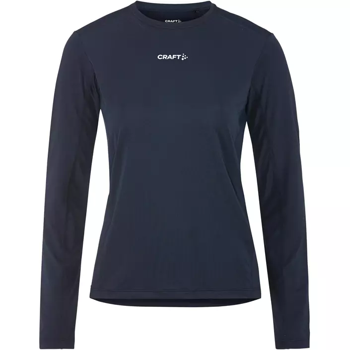 Craft ADV Essence langærmet dame T-shirt, Blaze, large image number 0