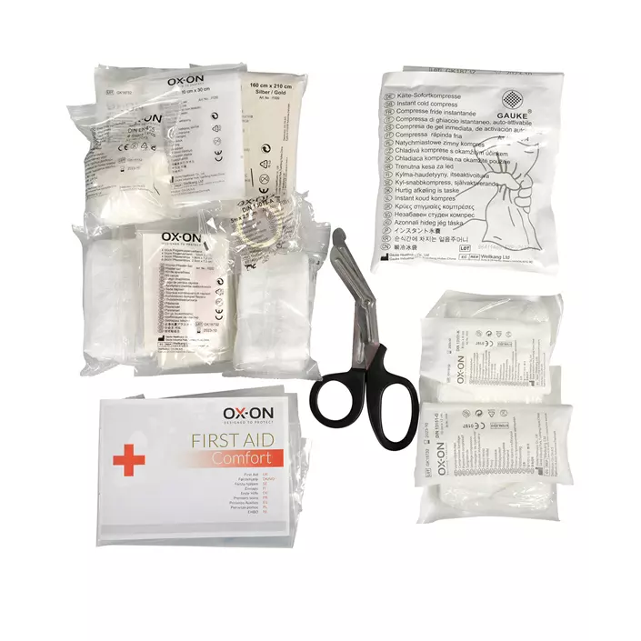 OX-ON First aid box, Orange, Orange, large image number 1
