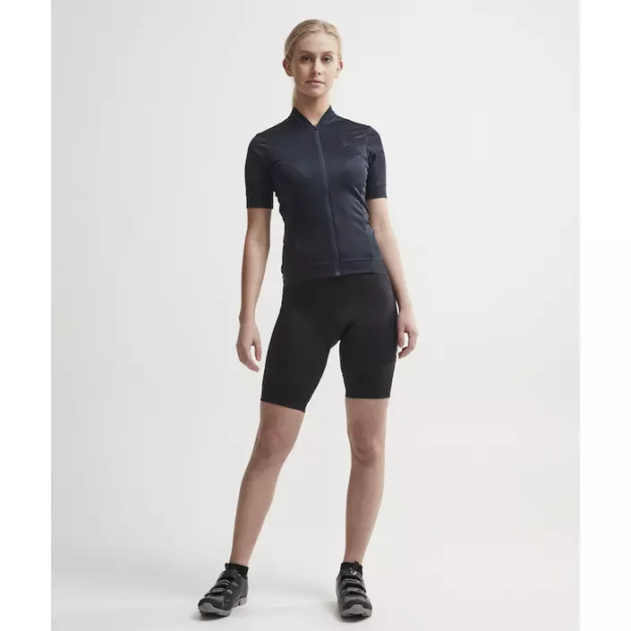 Craft Essence women's bib bike shorts, Black, large image number 1