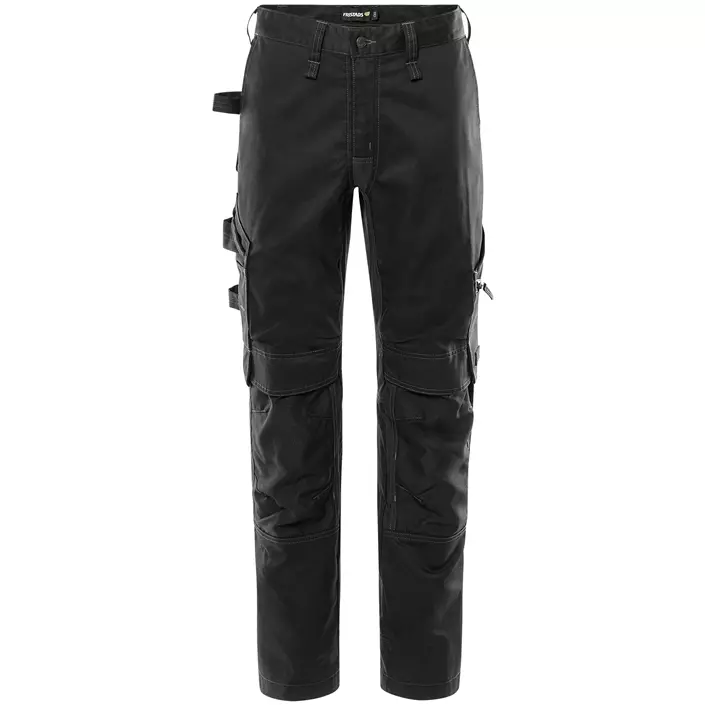Fristads Green arbejdsbukser 2905 GWM, Sort, large image number 0