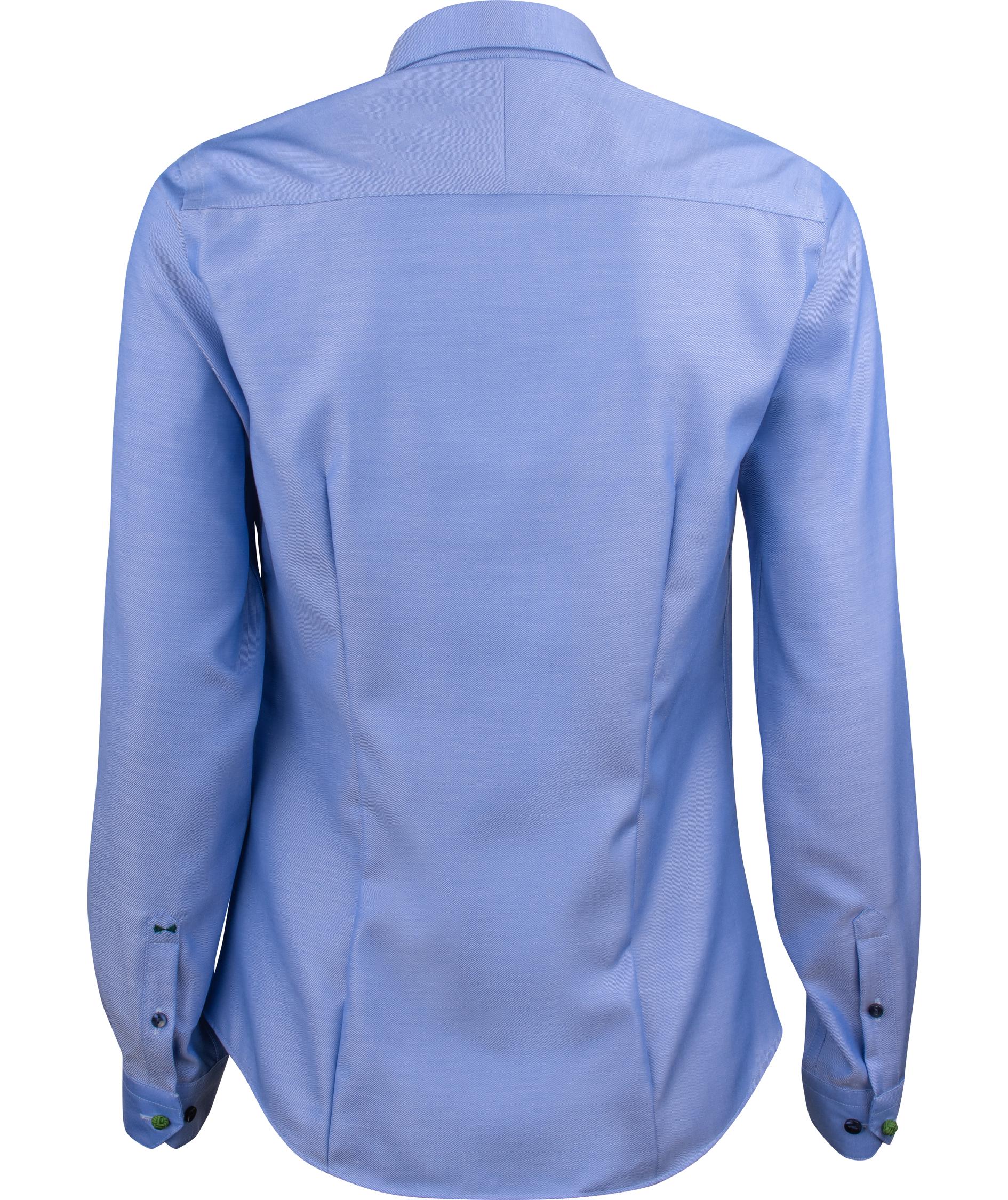 J. Harvest & Frost Twill Green Bow O1 lady fit skjorta