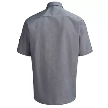 Kentaur modern fit kortärmad skjorta, Chambray Grå