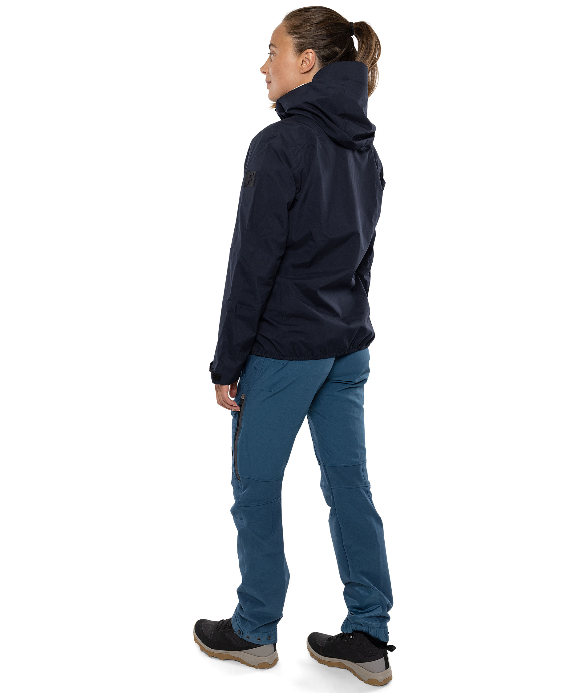 Fristads Zink dame skaljakke, M&oslash;rk Marine, large image number 2