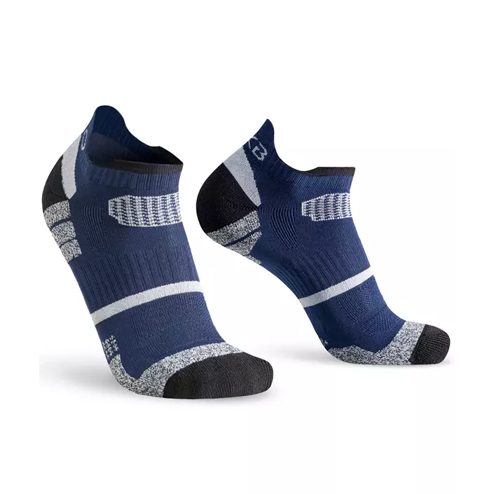 Oxyburn Vaporize Multisport ankle socks, Navy, large image number 0