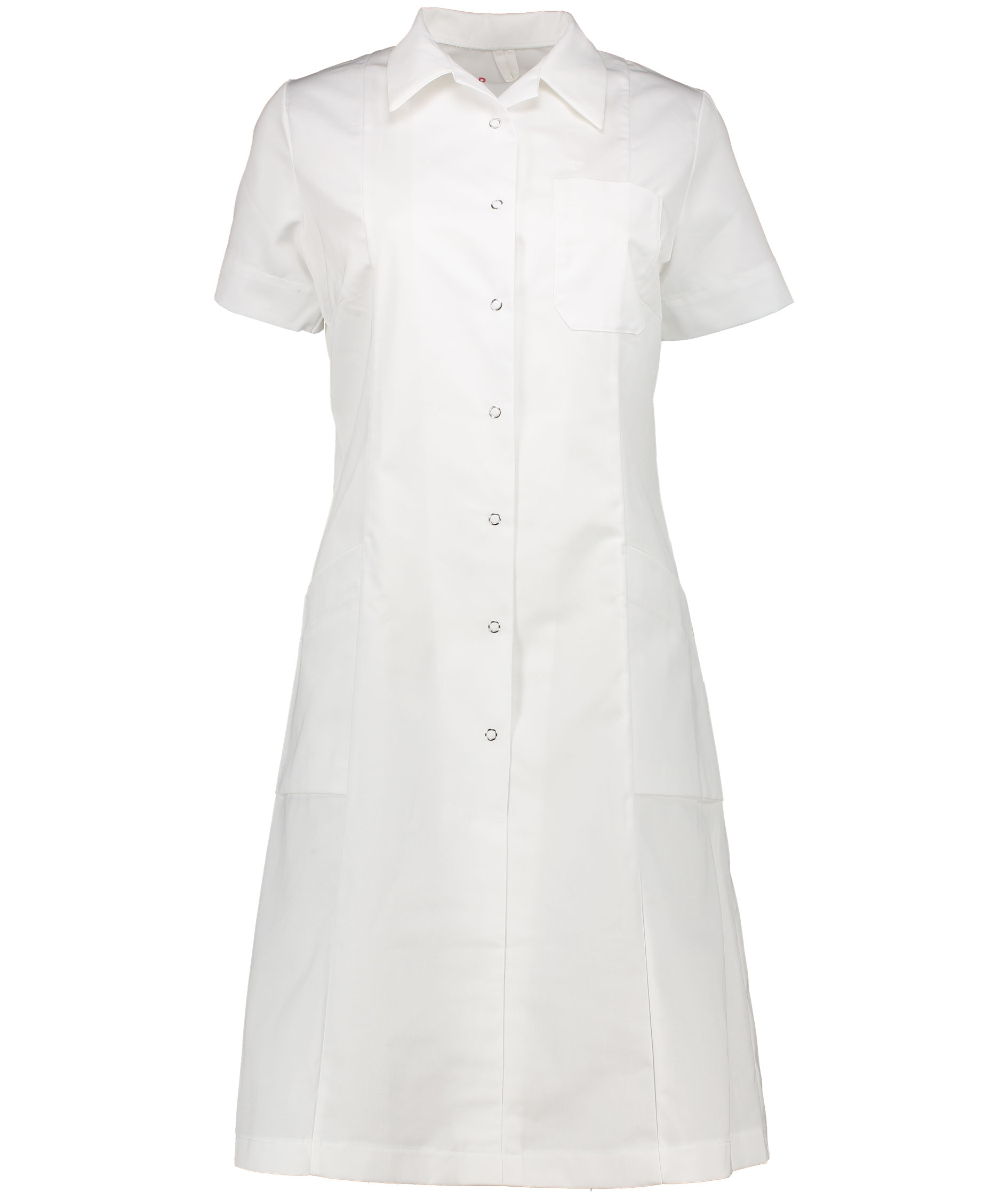 Borch Textile kurz&auml;rmeliger Damenkleid, Wei&szlig;