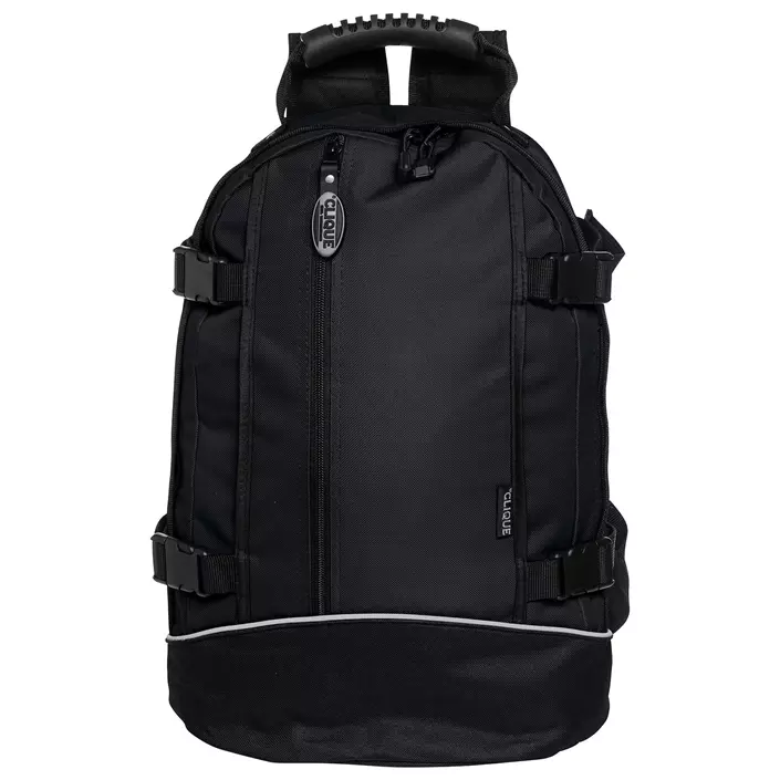 Clique backpack 16L, Black, Black, large image number 0