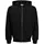Jack & Jones JJEURBAN EDGE hættetrøje med lynlås, Black, Black, swatch