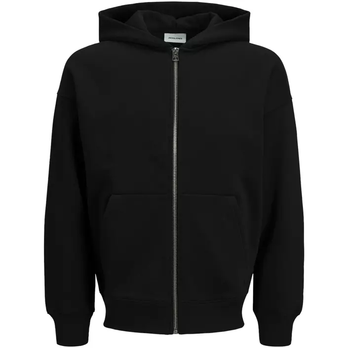 Jack & Jones JJEURBAN EDGE hættetrøje med lynlås, Black, large image number 0