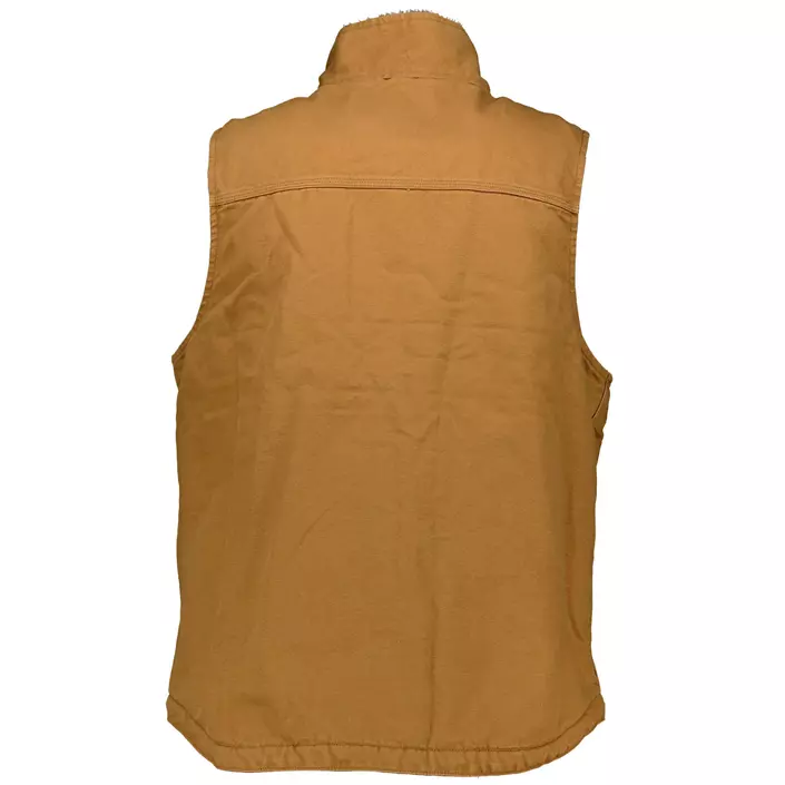 Carhartt Mock Neck vest, Carhartt Brown, large image number 2